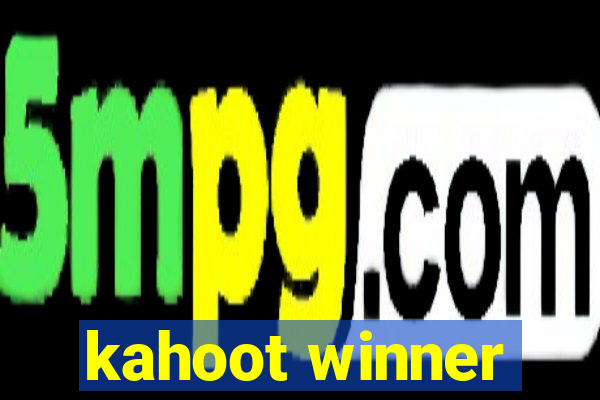 kahoot winner